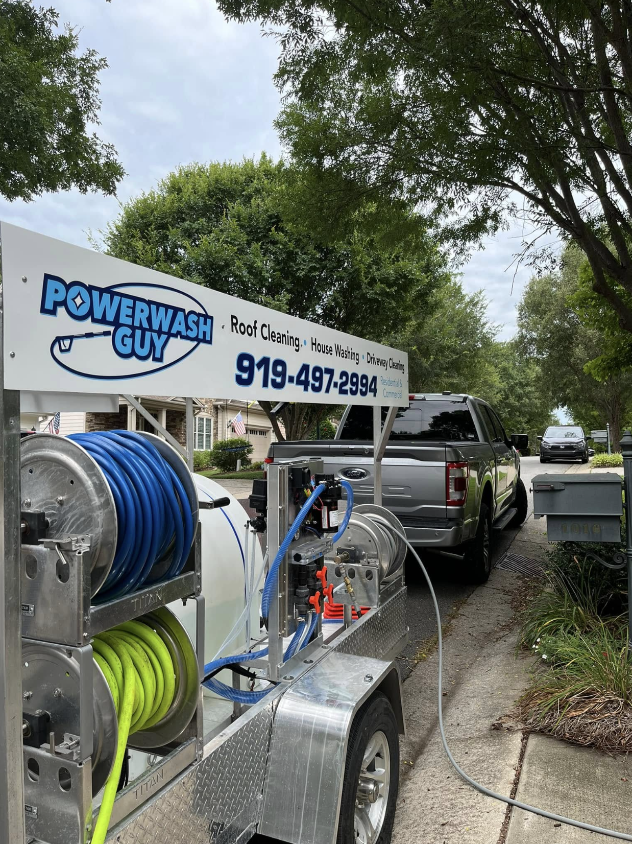 raleigh powerwashing